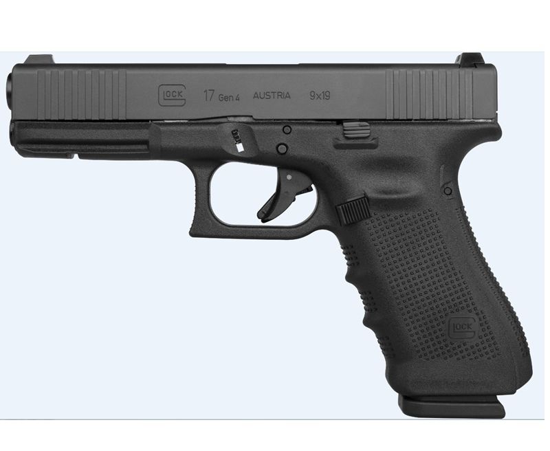 Glock G17 Gen 3 9mm, 4.48" Barrel, Black, Fixed Sights, 17rd Glock