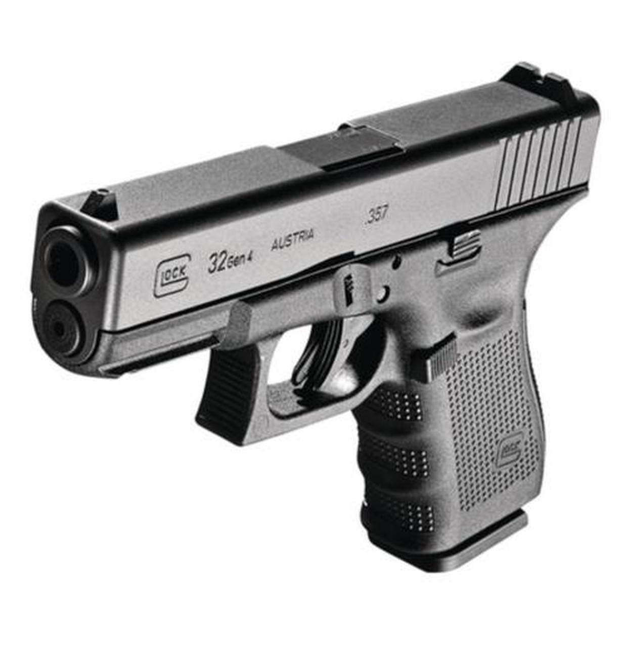 Glock G32 Gen4 .357 Sig, 4", Black, Fixed Sights, 13rd Mag Glock