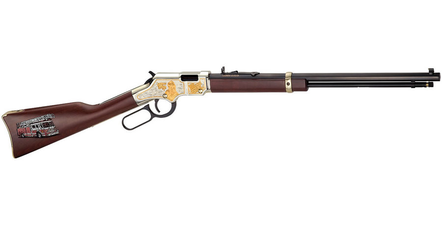 Henry Repeating Arms Golden Boy 22LR Firefighter Tribute Edition Heirloom Rifle