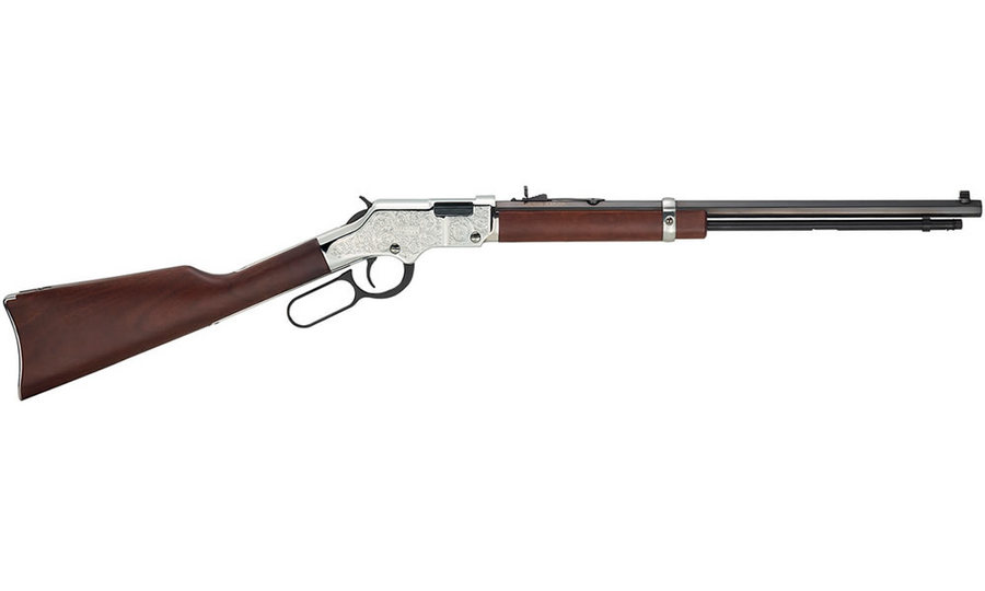 Henry Repeating Arms Silver Eagle 22 Cal. Engraved Lever Action Heirloom Rifle