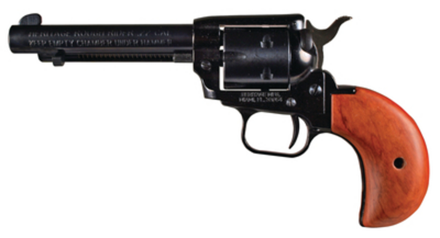 Heritage Rough Rider 22LR/22 WMR Combo, 4.75" Barrel, Blue Finish, 6rd Heritage Mfg
