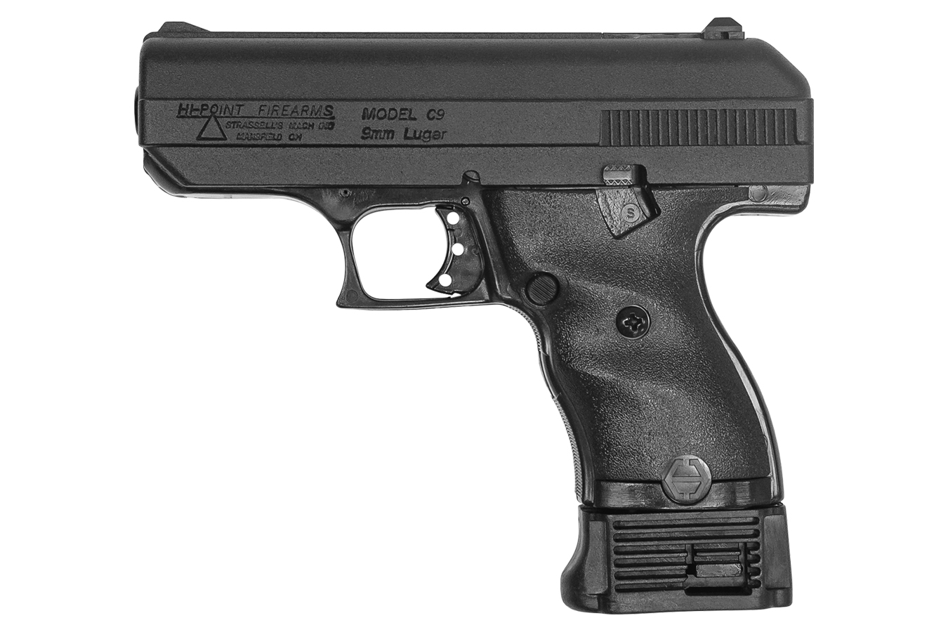 Hi Point C-9 9mm Pistol with Extra 10-Round Magazine and Speedloader