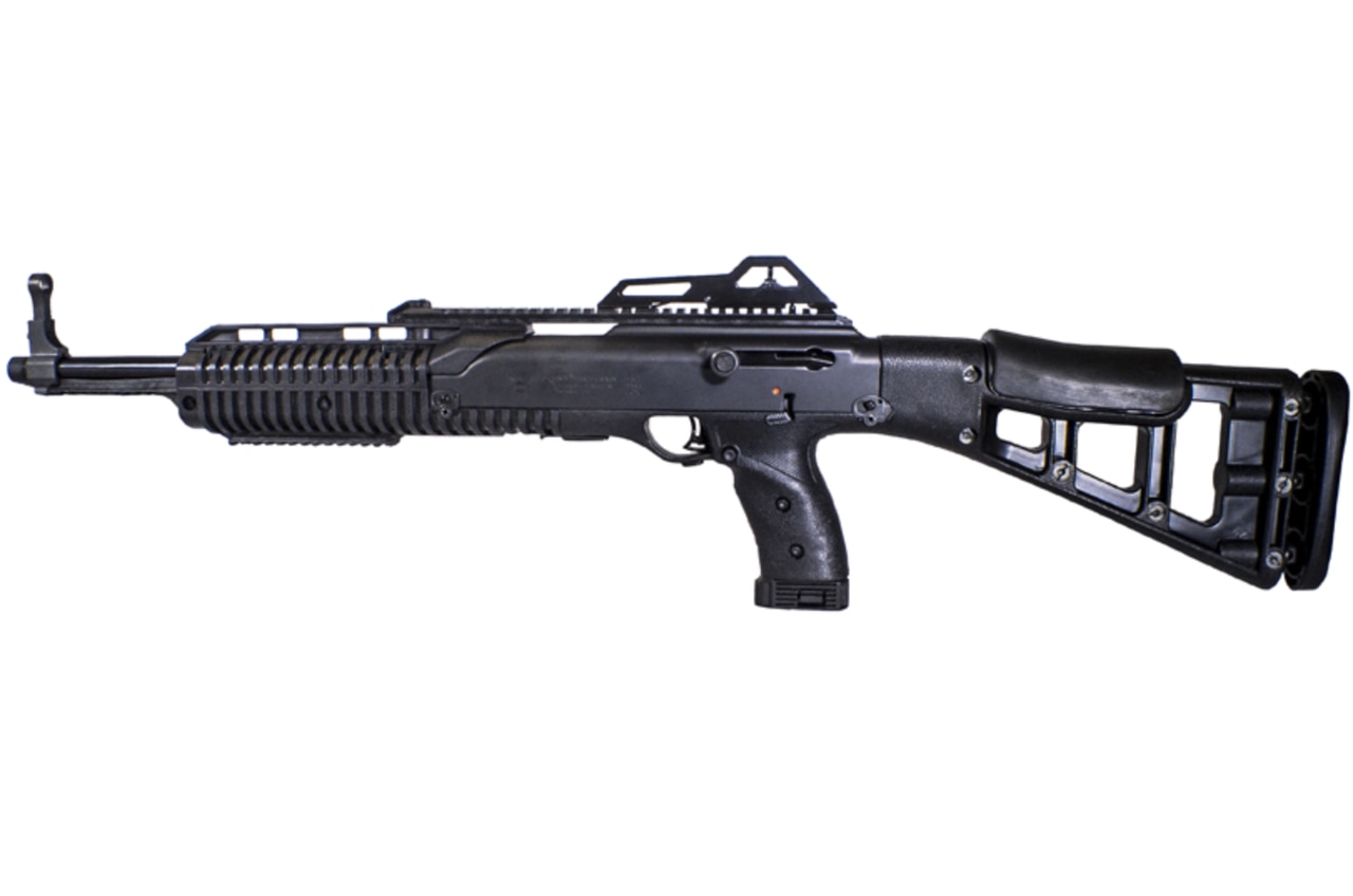 Hi-Point Model 4595TS Carbine 45 ACP 17.5" Barrel Black Desert Digital Camo Polymer Skeletonized Target Stock Adjustable Sights 9rd Hi Point