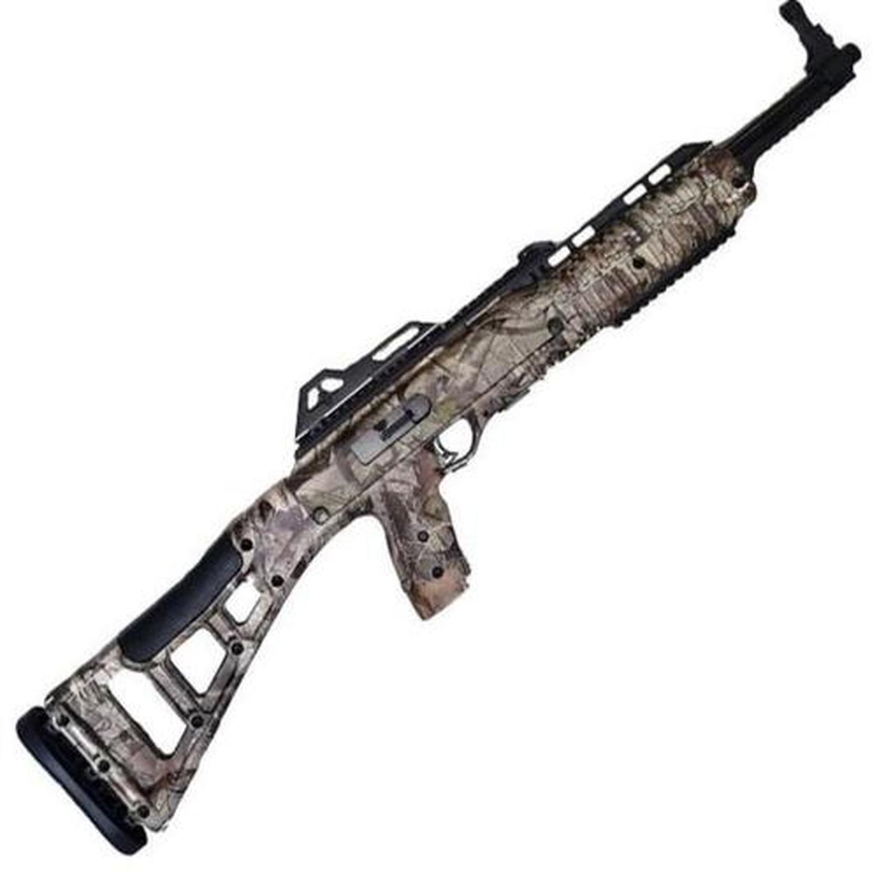 Hi-Point Model 995 9mm Carbine 16.5" Barrel Black Woodland Camo Skeletonized Target Stock 10rd Hi Point
