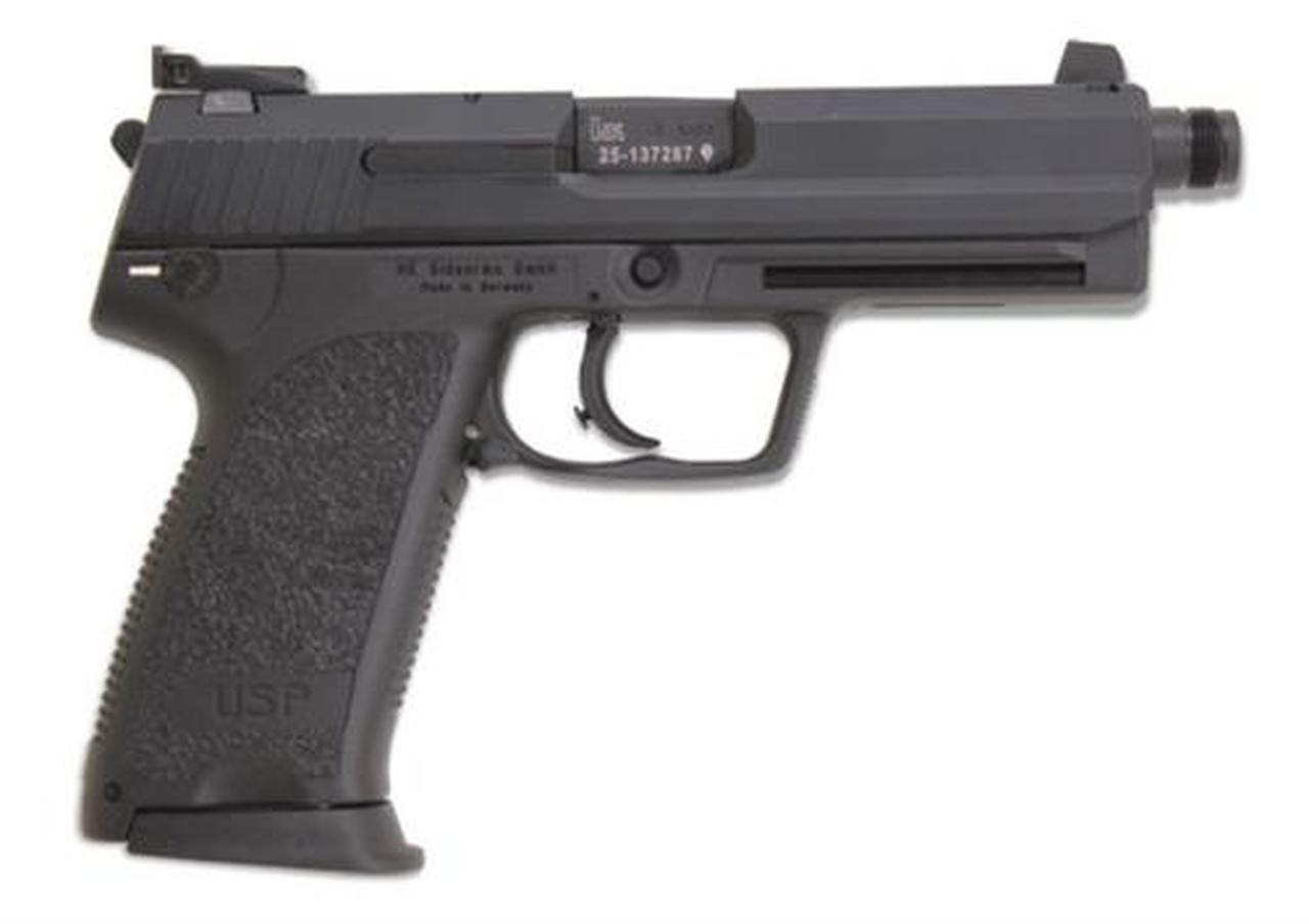 HK USP45 Tactical (V1) DA/SA, safety/decocking lever on left, two 10rd magazines