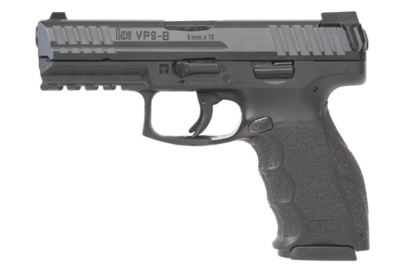 H&K VP9-B 9mm Striker-Fired Pistol with Push Button Release