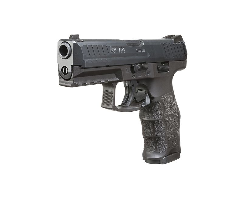 HK VP9 Standard 9mm, 4" Barrel, Black, Polymer Frame, 17rd HK- Heckler and Koch