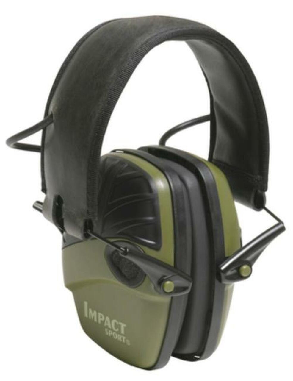 Howard Leight Impact Sport OD Green Electronic Earmuffs Howard Leight