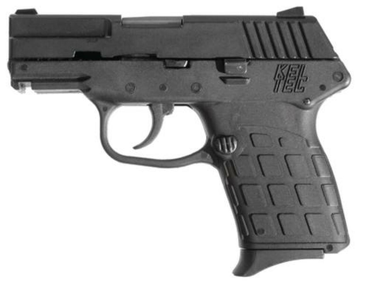 KelTec 9mm Blue Slide Black Grip Kel-Tec