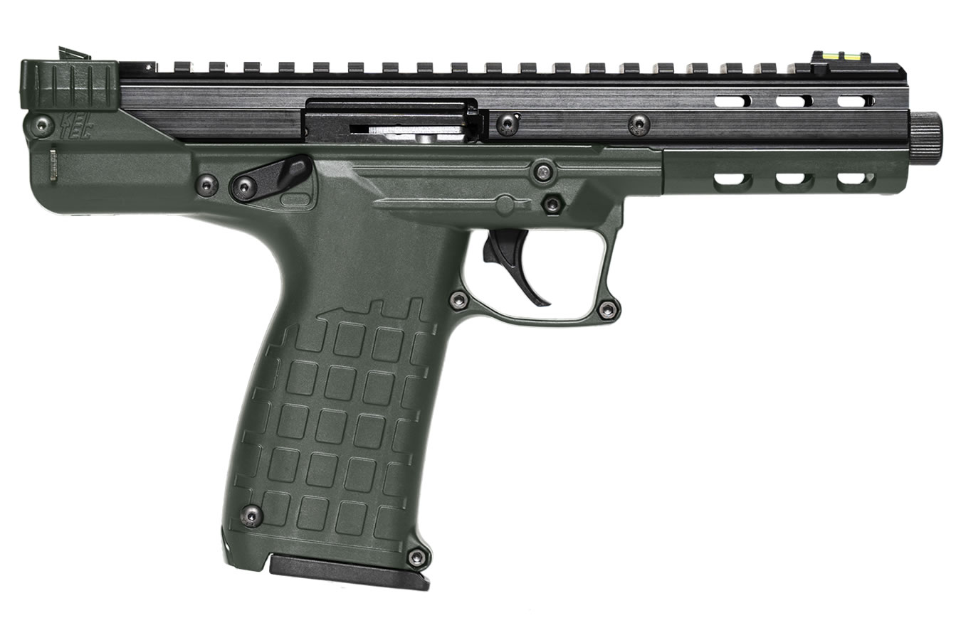Keltec CP22 22LR Green Rimfire Pistol with 33-Round Magazine