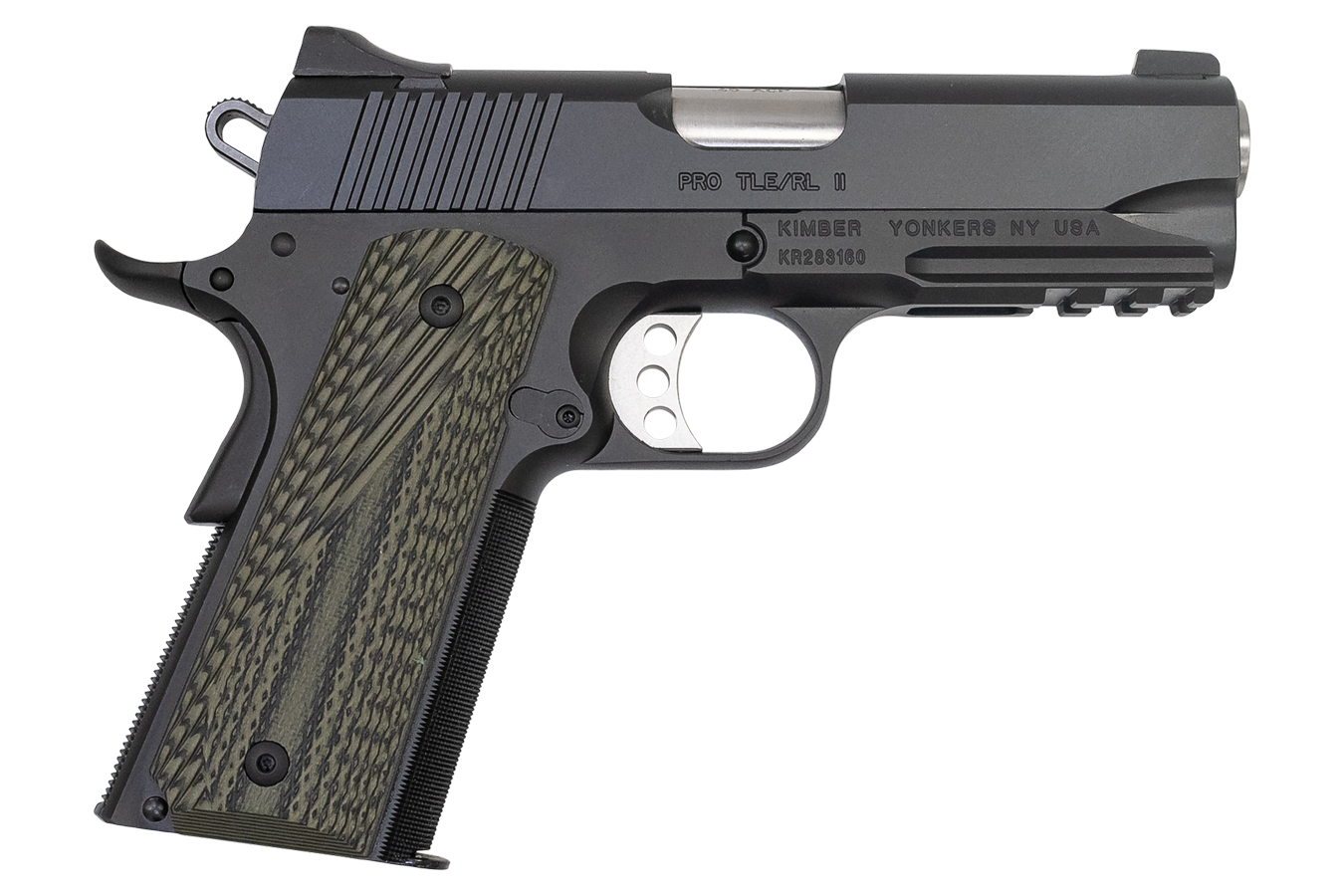Kimber 1911 PRO TLE/RL II 45 ACP Semi Auto Pistol with G10 Grips and Tritium Night Sights