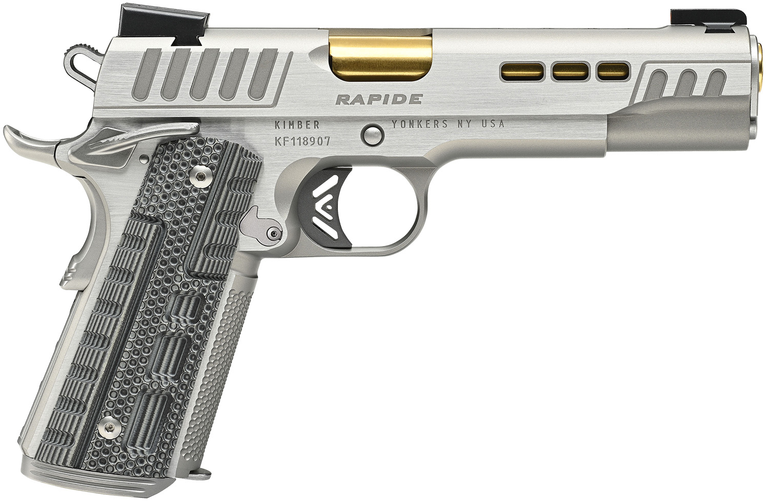 Kimber 1911 Rapide Scorpius .45 ACP, 5" Barrel, KimPro II Finish, 8rd Kimber