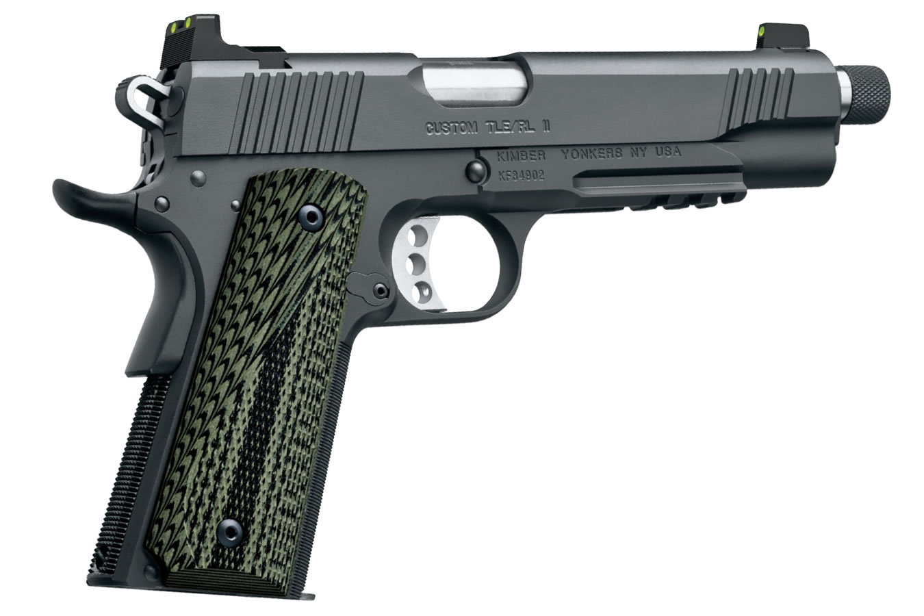 Kimber Custom TLE/RL II 45 ACP Threaded for Suppressor (TFS) with Night Sights