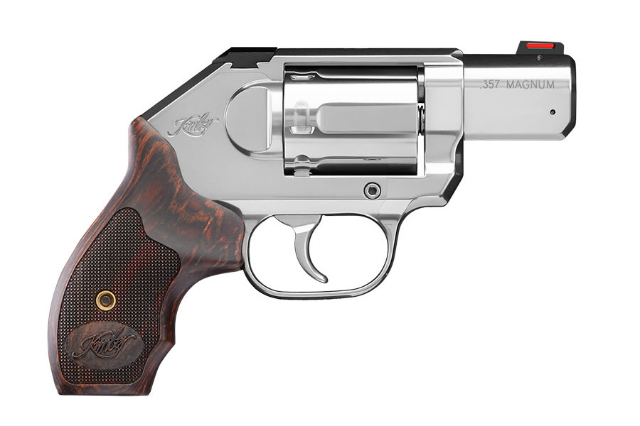 Kimber K6s 357 Magnum Deluxe Carry Revolver with Wood Grips