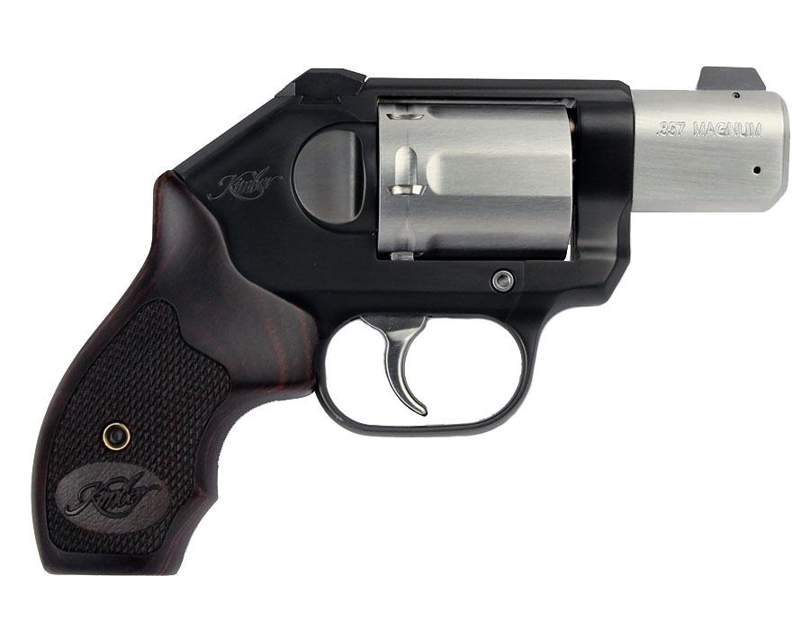 Kimber K6s CDP 357 Magnum Revolver with Rosewood Crimson Trace Lasergrips