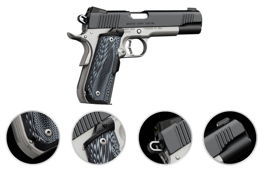 Kimber Master Carry Custom 45 ACP 1911 Pistol