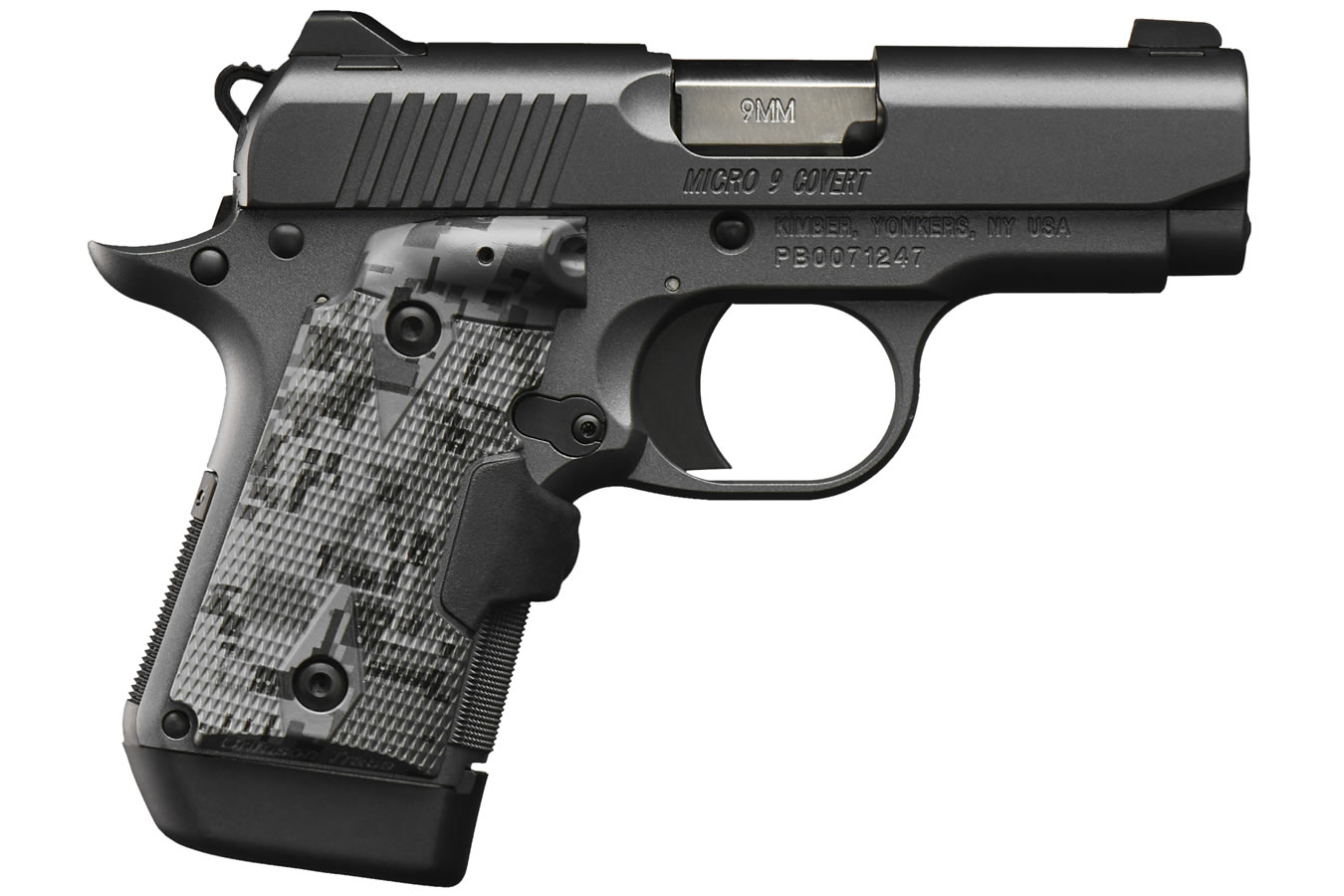 Kimber Micro 9 Covert 9mm Carry Conceal Pistol with Crimson Trace Lasergrips