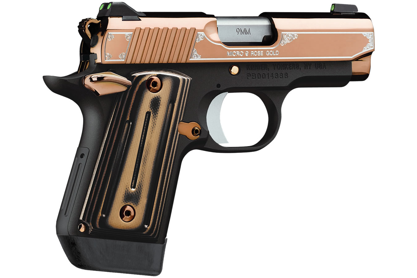 Kimber Micro 9 Rose Gold 9mm Special Edition with Night Sights