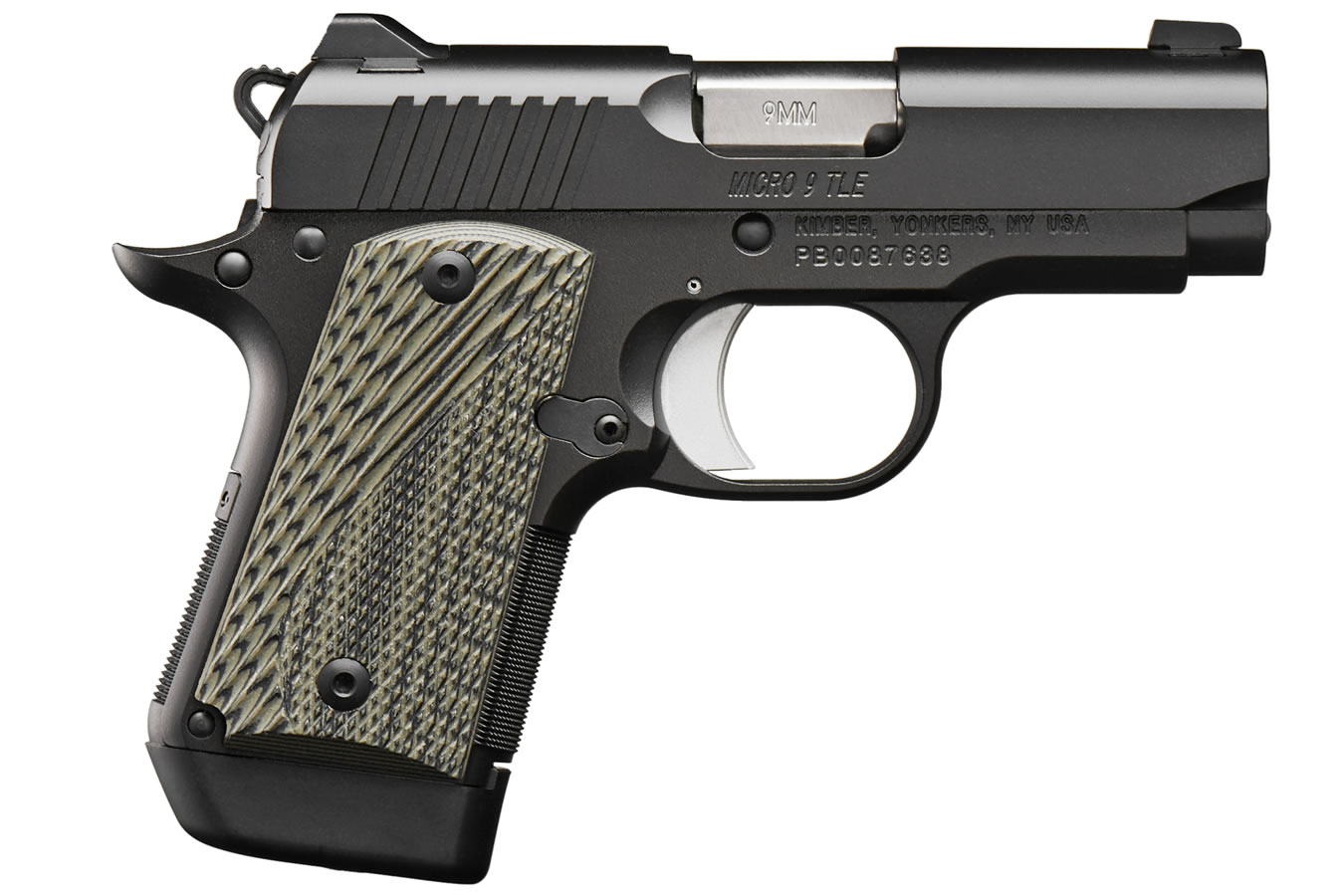Kimber Micro 9 TLE 9mm with Night Sights and G10 Grips