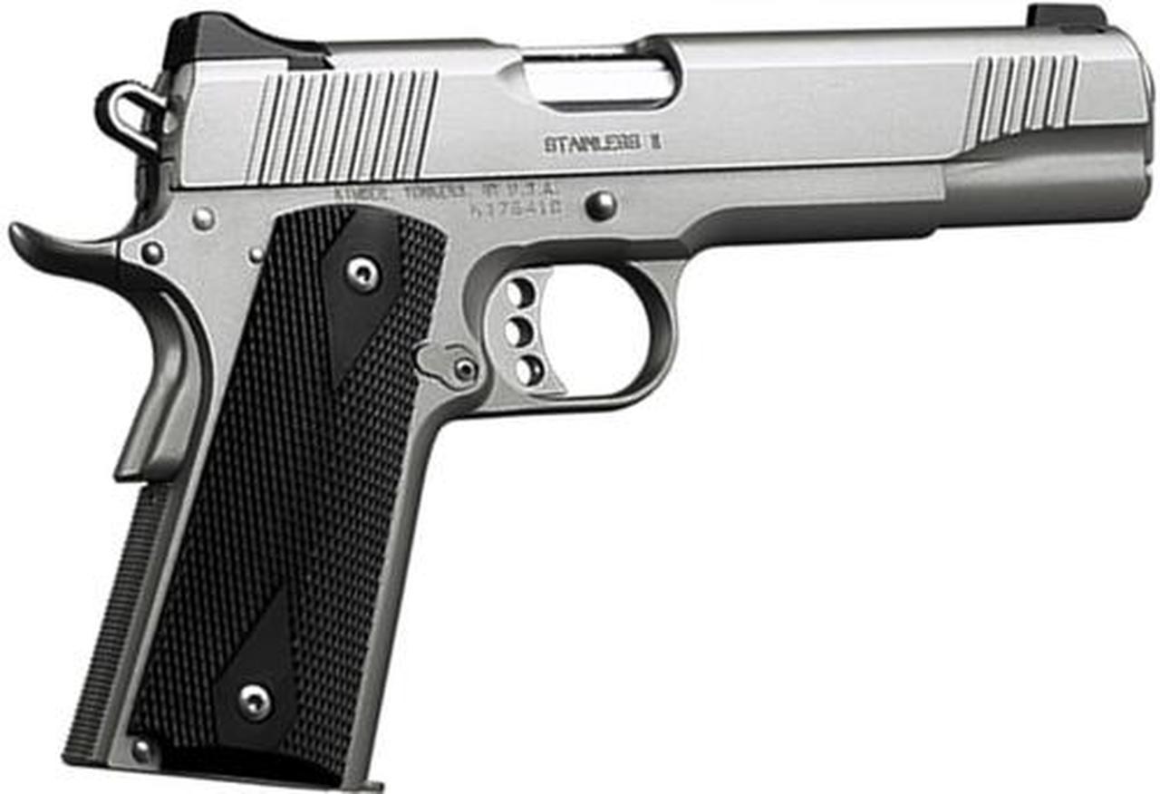 Kimber Stainless II 1911 W/Night Sights .45ACP California Legal