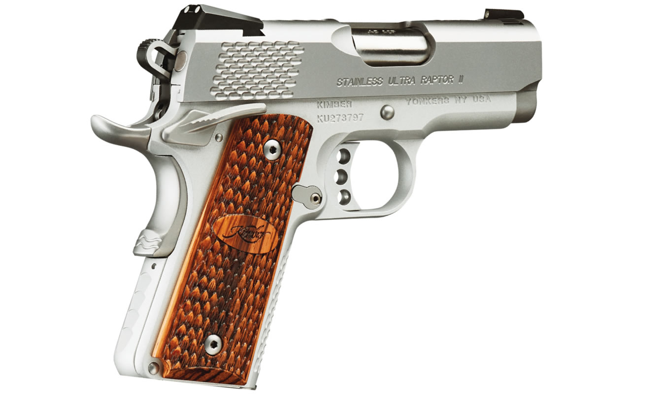 Kimber Stainless Ultra Raptor II 45 ACP with Night Sights