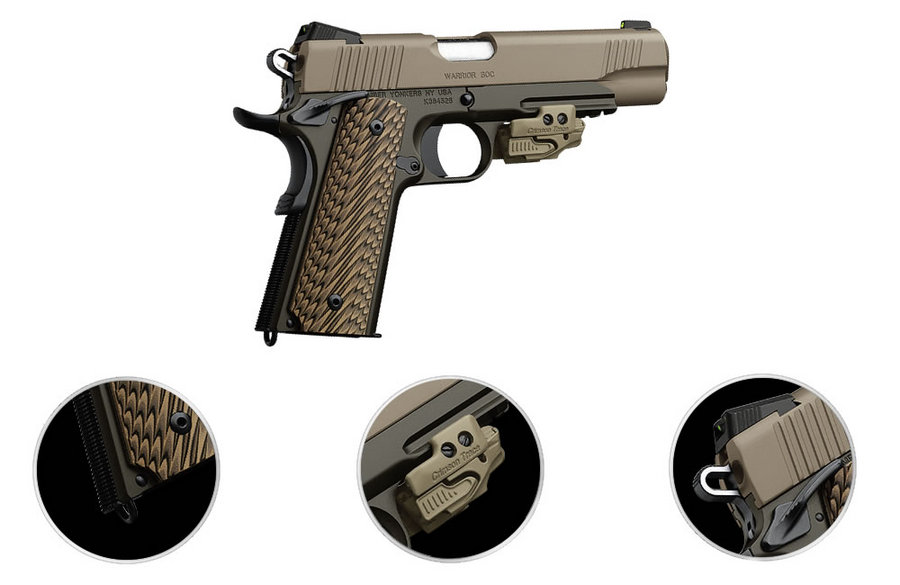 Kimber Warrior SOC 45 ACP Pistol with Crimson Trace Laser