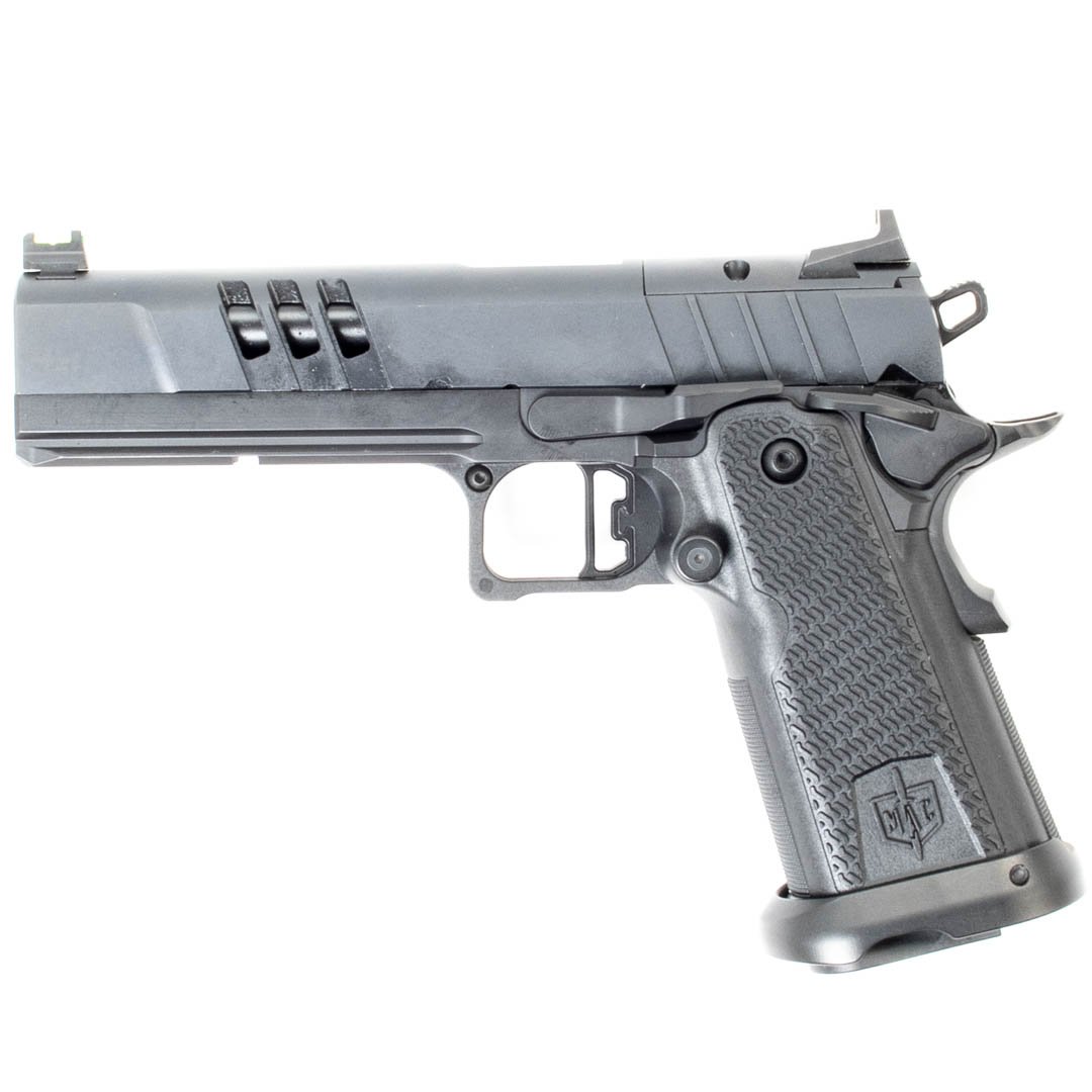 MAC (MILITARY ARMAMENT CORP.) MAC9DS-D 9MM LUGER (9x19 PARA)  SEMI AUTO HANDGUNS