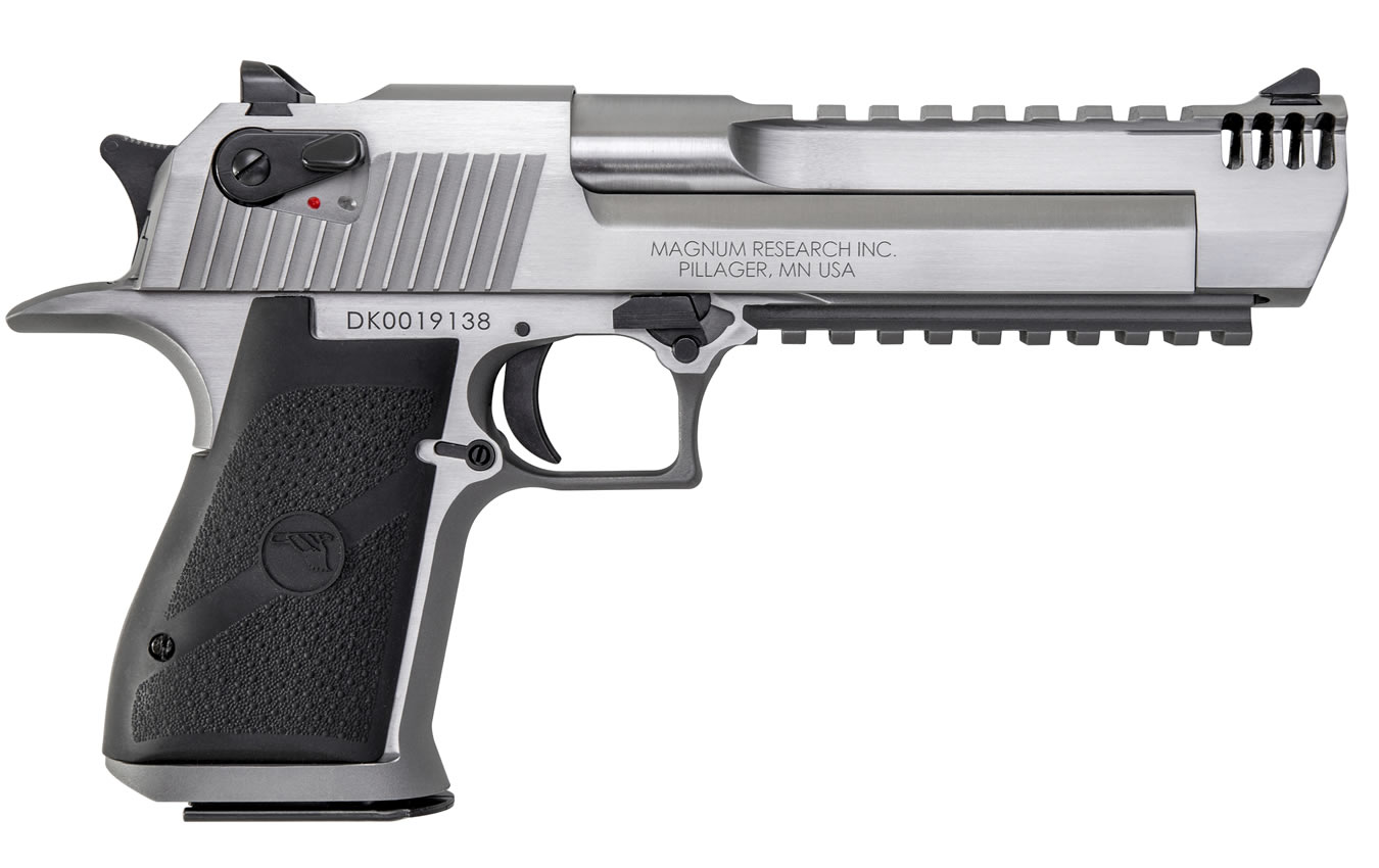 Magnum Research Desert Eagle .357 Mag Stainless with Integral Muzzle Brake