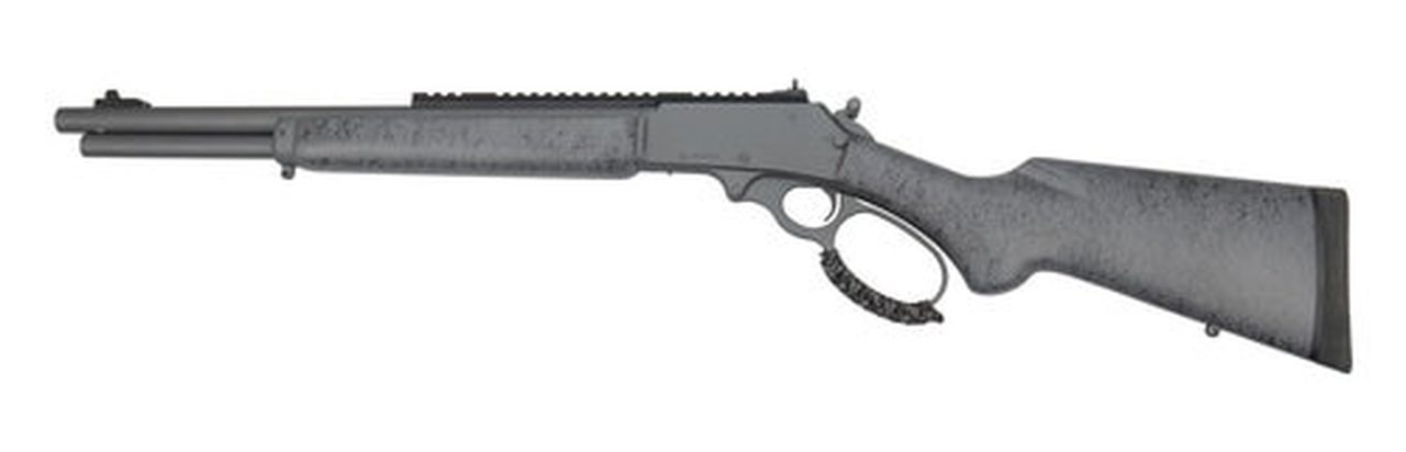 Marlin 1895 SBL Modern Lever Hunter MLH 45-70, 18" Threaded Barrel, Sniper Gray Cerakote, Gray/Black Stock, XS Ghost Ring Sight
