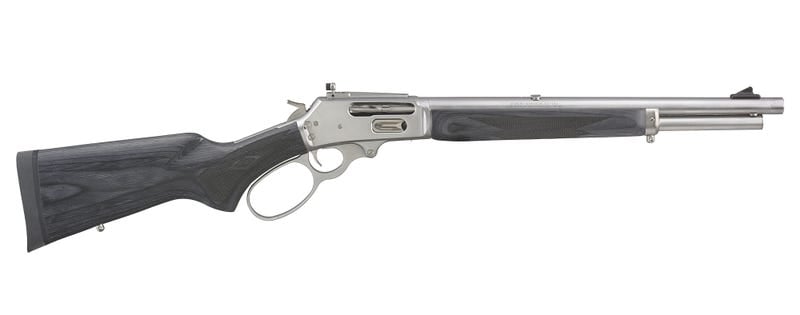 Marlin 1895 Trapper 45-70, 16.5" SS Barrel, Skinner Sights, Big Loop Lever, Black Stock Marlin