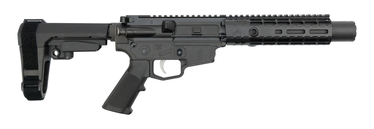 MCM DS9K Integrally Suppressed 9mm, 8.75" Barrel, Rear Charge, Black, 30rd