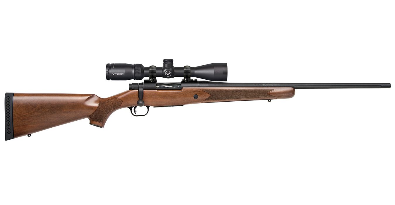 Mossberg Patriot .243 WIN Bolt-Action Rifle with Vortex Crossfire II 3-9x40mm Scope
