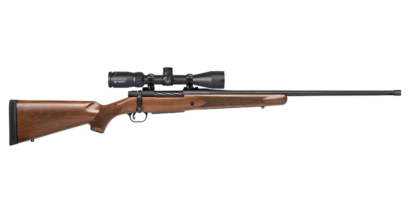 Mossberg Patriot 300 Win Mag Bolt-Action Rifle with Walnut Stock and Vortex Crossfire II Scope