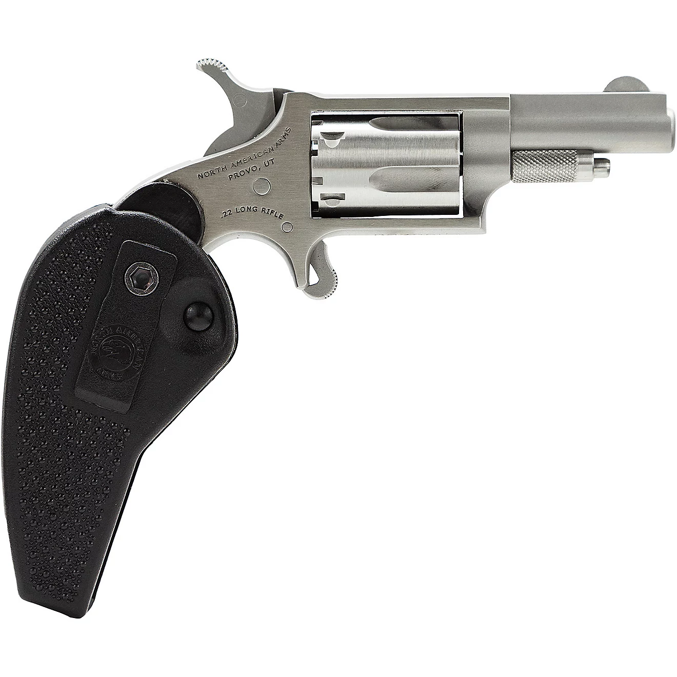 NAA HGM 22 Holster Grip 22 Mag 1.62" 5rd Black Holster Grip SS North American Arms