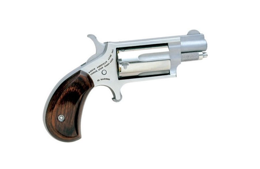 North American Arms 22 Magnum Mini-Revolver (1 1/8-inch Barrel) with 22LR Conversion Cylinder