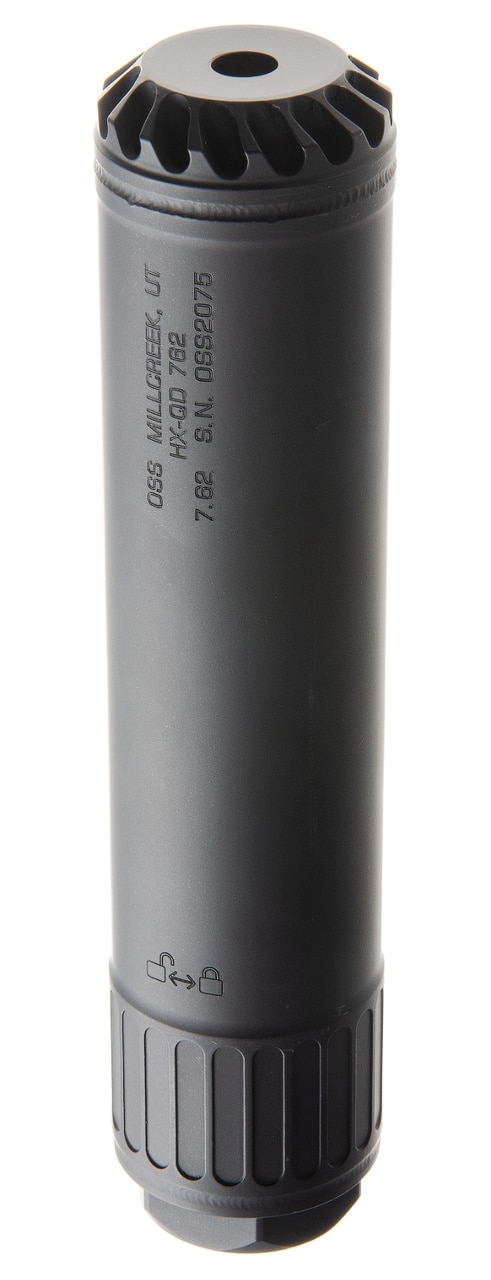 OSS HX-QD 762 Suppressor, Torque Lock, Full-Auto Rated, Black