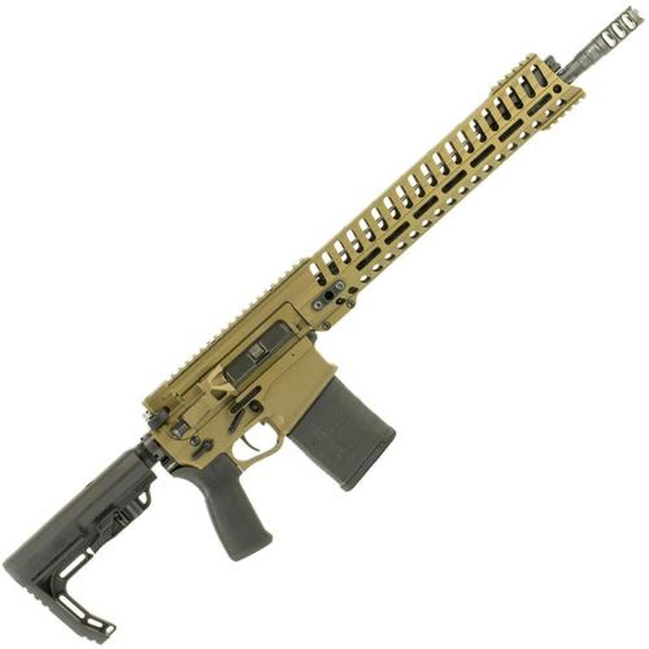 POF Revolution DI, .308 Win, 16.5" Barrel, 20rd, Direct Gas Impingement, 14.5" M-LOK Rail, Burnt Bronze