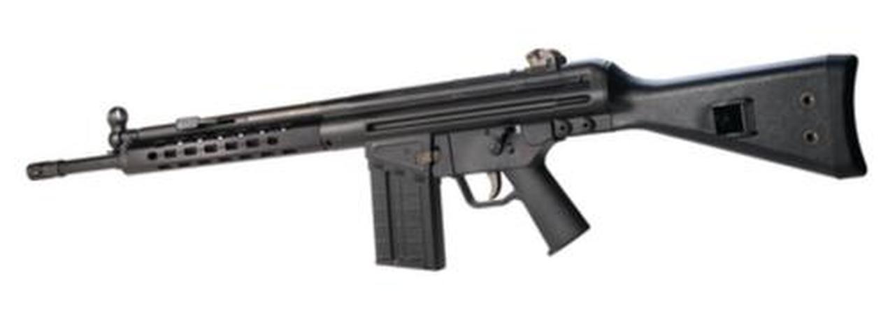 PTR-91F 308, 18 Inch, Black Furniture, HK Flash Hider