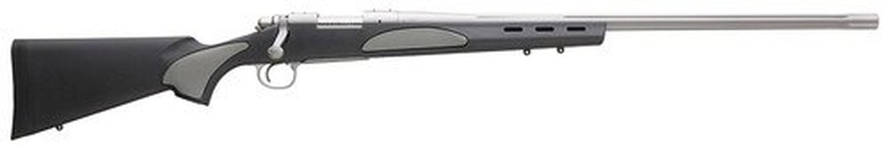 Remington 700, Bolt Action, .308 Winchester, 26" Stainless Fluted Barrel, Black Stock