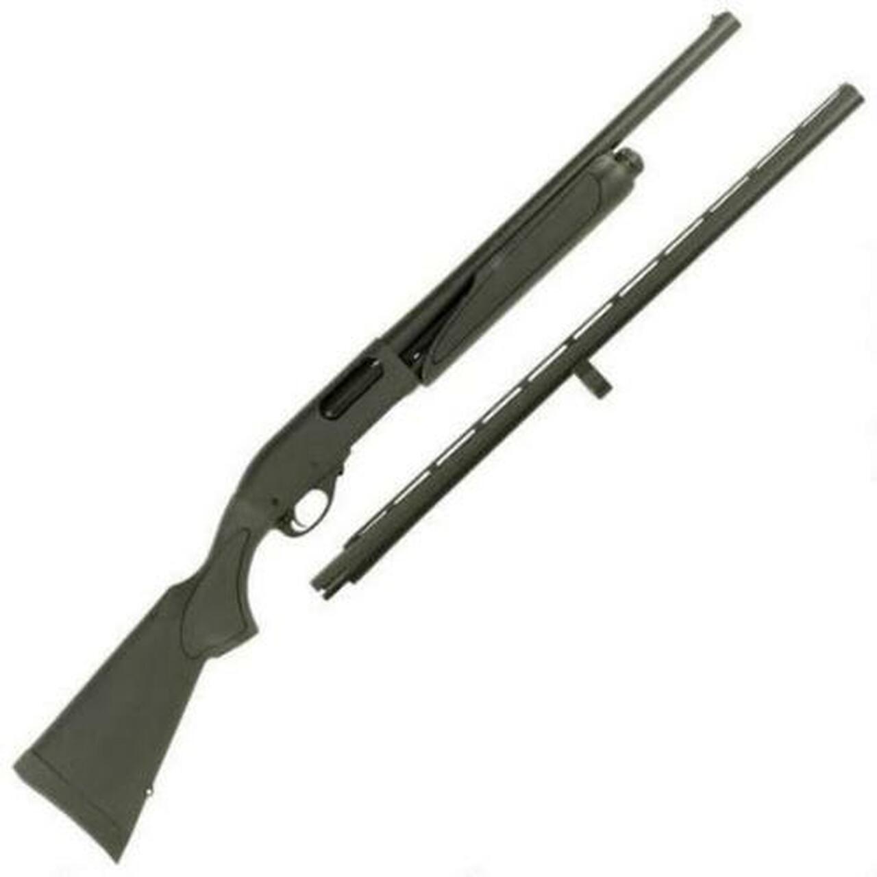 Remington 870 Express Field & Home Combo, Pump, 12 Ga, 3" Chamber, 18.5" & 26" Barrels, Black, Synthetic Stock, 4Rd