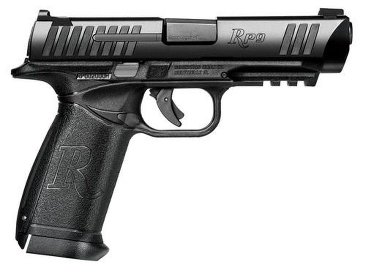Remington RP9 9mm Pistol, Full Size, 4.5" Barrel, Black PVD Finish 18rd Mag Remington