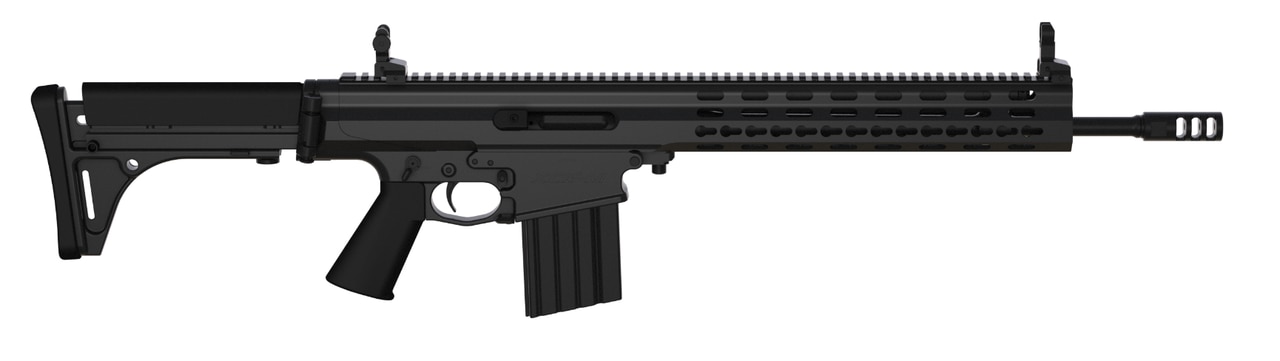 Robinson Arms XCR-M Competition Rifle 308/7.62 16" Barrel Keymod Rail, Black Finish, 30rd Mag