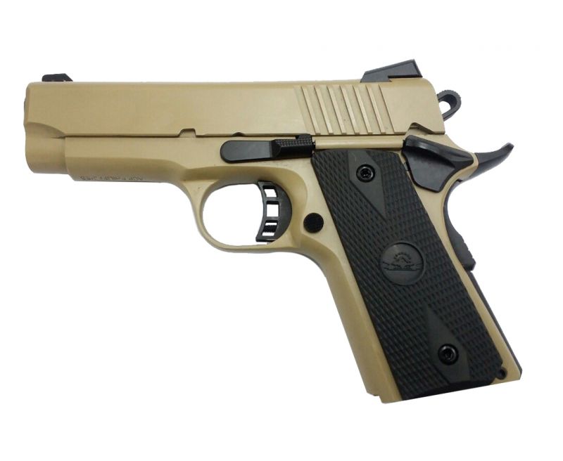 Rock Island Armory M1911-A1 CS Tactical 2011, 45 ACP, 3.5", Parkerized, 8rd, G10 Grips Rock Island-Armscor