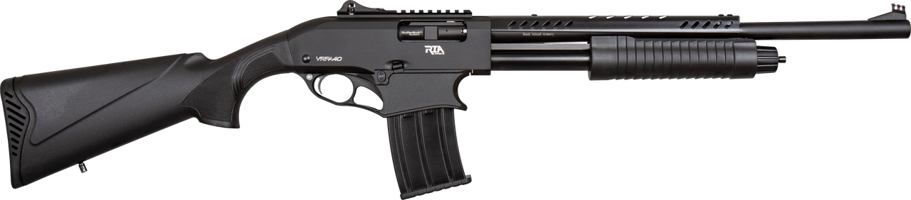 Rock Island VRPA40 12 Ga, 20" Barrel, 3", FO Front/Adj. Rear, Black, 5rd