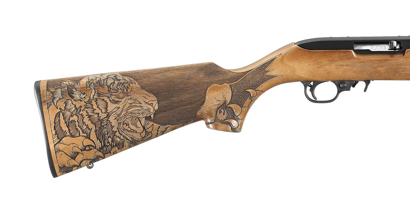Ruger 10/22 22 LR Tiger Stock Limited-Edition Rifle (TALO Exclusive)