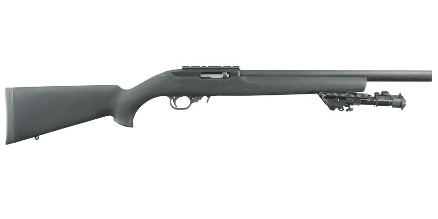 Ruger 10/22 Tactical 22 LR Autoloading Rifle with Hogue Stock and Bipod