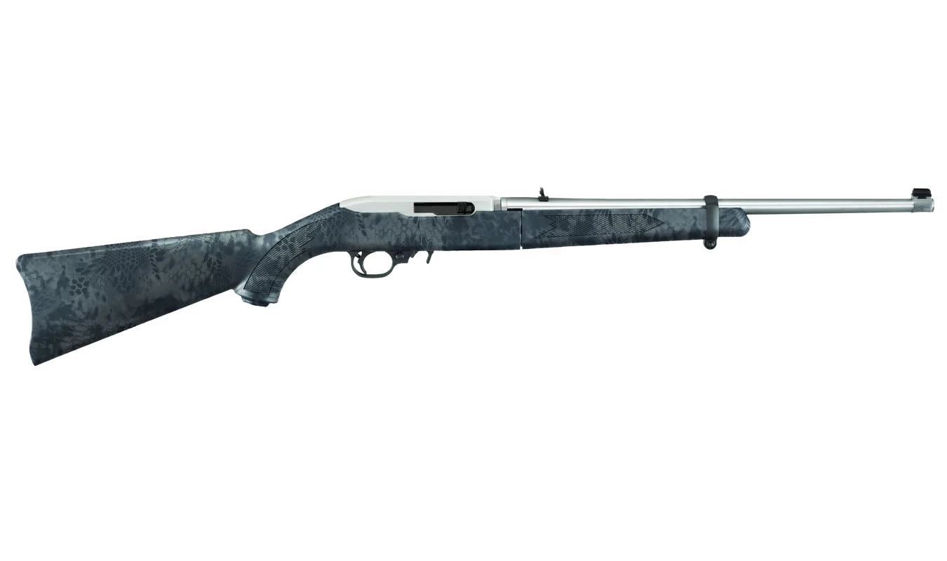 Ruger 10/22 Takedown 22LR with Blue Kryptek Typhon Stock