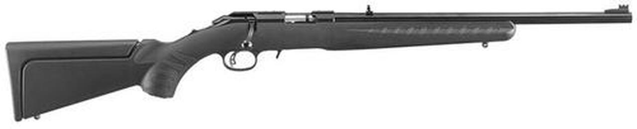 Ruger American Compact Rimfire Rifle .22 Magnum 18", Satin Blue Finish Ruger