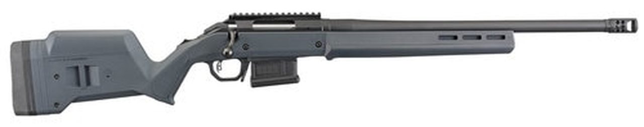Ruger American Magpul Hunter, 6.5 Creedmoor, 20", 5rd, Magpul Short Action Stock, Gray Ruger