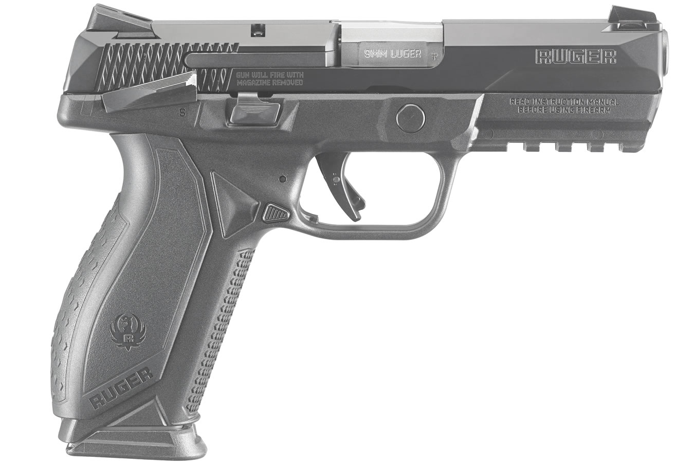 Ruger American Pistol 9mm Luger with Manual Safety